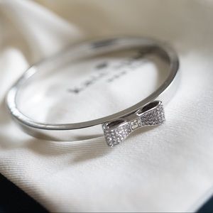 💕KateSpade💕 open hinge bow bangle